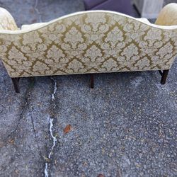 Best OFFER Gently Used Chippendale Sofa