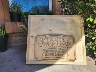 Antojito sign