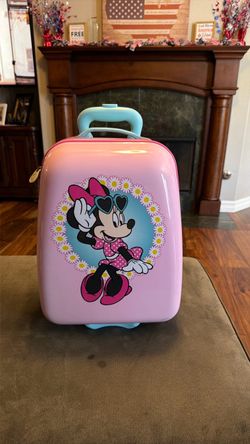 Disney Minnie Mouse Kids Hard Shell Luggage