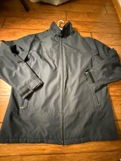 Weatherproof 1948 Men's Coat Liner with Double Zip Soft Shell Jacket ,navy blue  XxL on tag  Very good consdition  Smoke free home