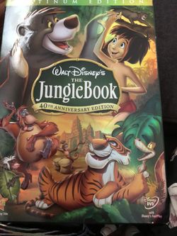 Walt Disney the jungle book 40th anniversary edition in excellent condition
