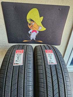 235/55/19 Michelin Tires (2)