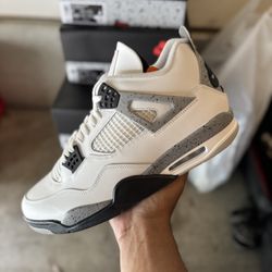 Jordan 4 Retro White Cement (2025)