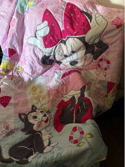 Minnie & arisocats bed set