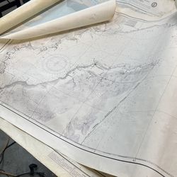 Central American Nautical Map