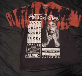2pac shirt size large