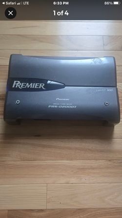 Pioneer premier prs2000 amplifier