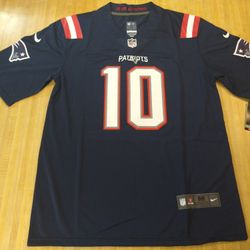 Mac Jones New England Patriots Blue Jersey! 