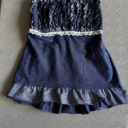 Navy blue tube top - Small
