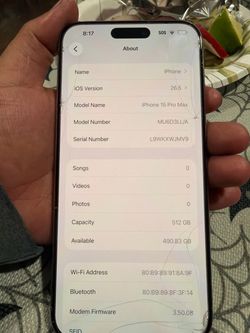 iPhone 15  pro max
