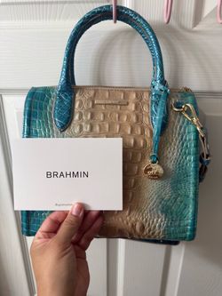 Brahmin ocean ombré bag