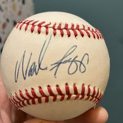 Wade Boggs Signed Autographed Baseball