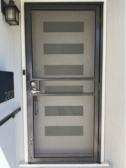 Grey Screen Door For Sale