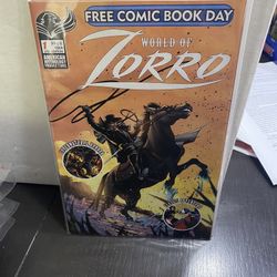 WORLDS OF ZORRO #1 FCBD 2021 FREE COMIC BOOK DAY NO STAMPS NO STICKERS NM