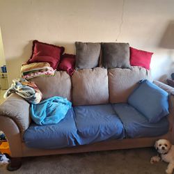 Couch Two End Tables 
