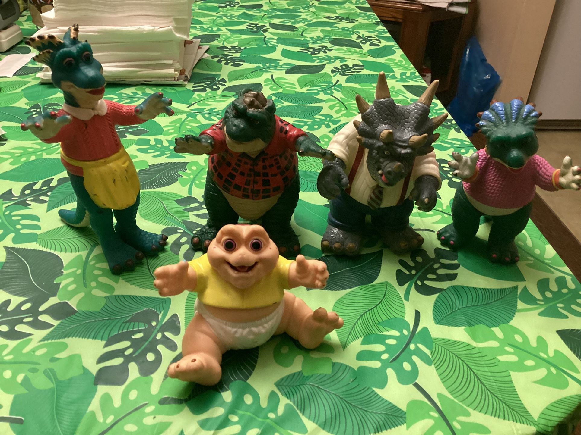 Disney 90s TV Show Dinosaurs Figures Sinclair collab W Jim Henson
