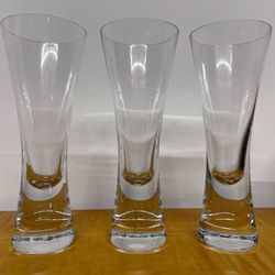Heavy Bottom Drink Glasses - Set of 3