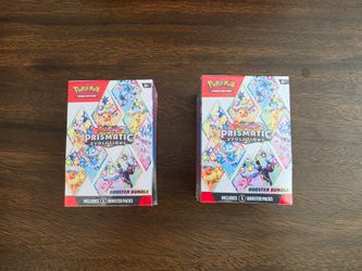 Pokemon Prismatic Evolutions booster bundle