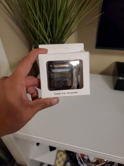 Gun Metal Titanium Air Pods Case