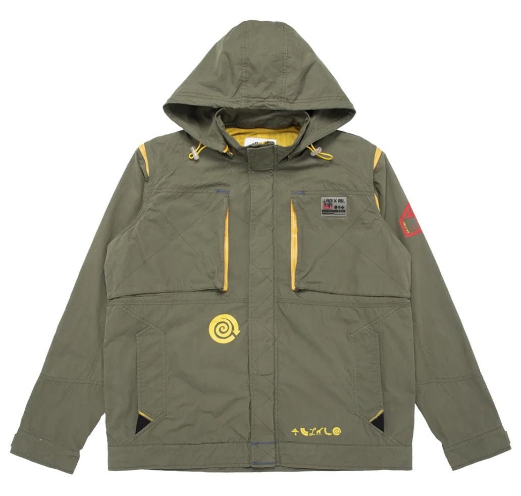 LRG L-R-G Lifted Research Group x Round Two Men’s Cargo Jacket Brand New DS