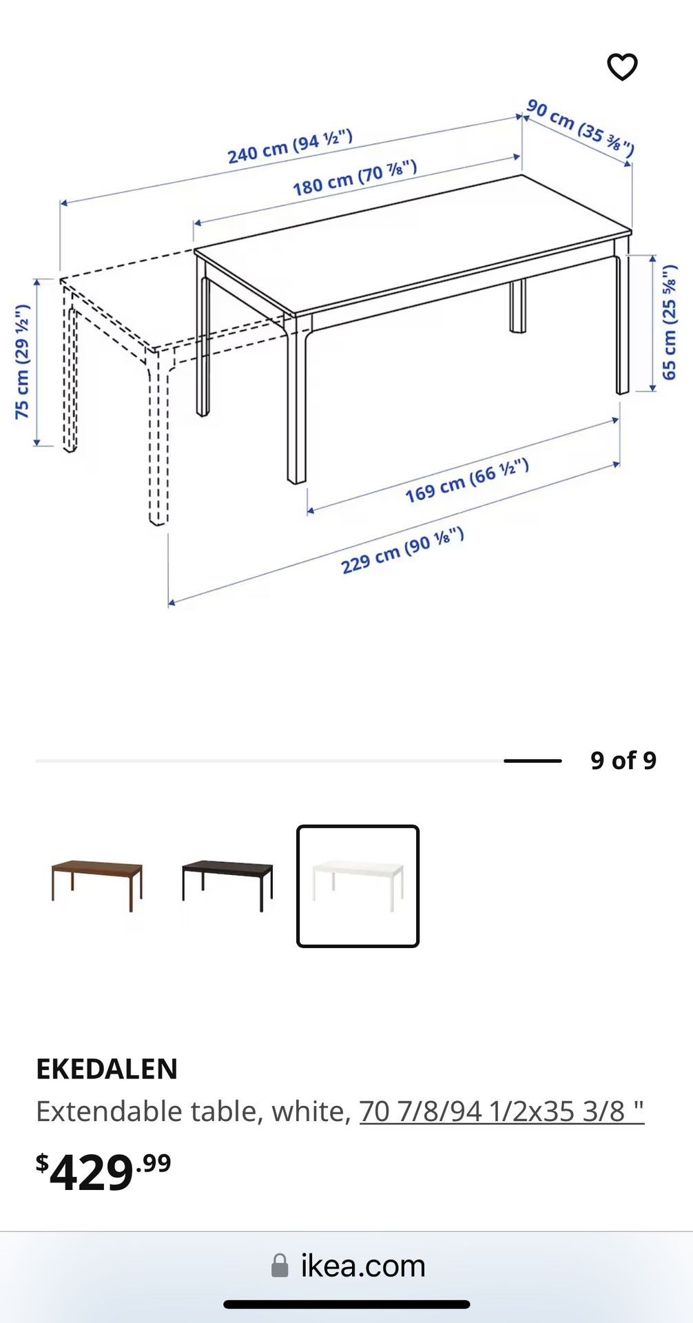 IKEA Dining Table