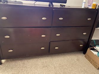 Dresser -Dark Wood $60