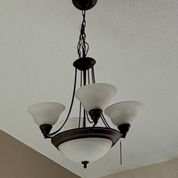 Dining room chandelier