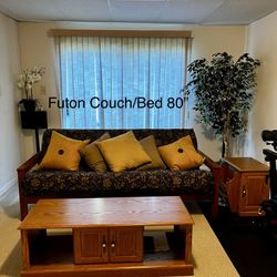 Futon Set Coffee & Side table For $75