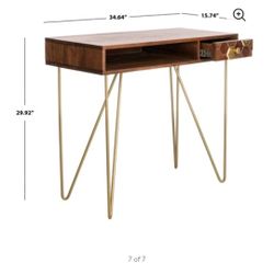 Desk Console Entry Table