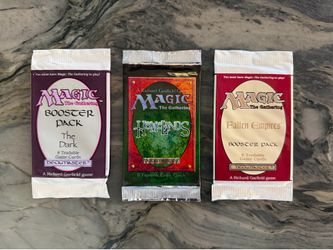 Magic: The Gathering - The Dark, Fallen Empires, & Homelands Booster Packs