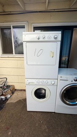 GE Stacked Washer Dryer Unit🔥💦