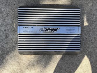 Performance Teknique Amplifier