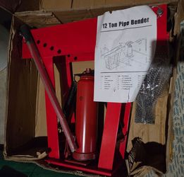 12 Ton Pipe Bender - Brand New - tools