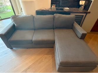 Gray 3 sectional couch