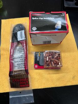 Buchanan C24 crimper with 50 pcs crimp and cap