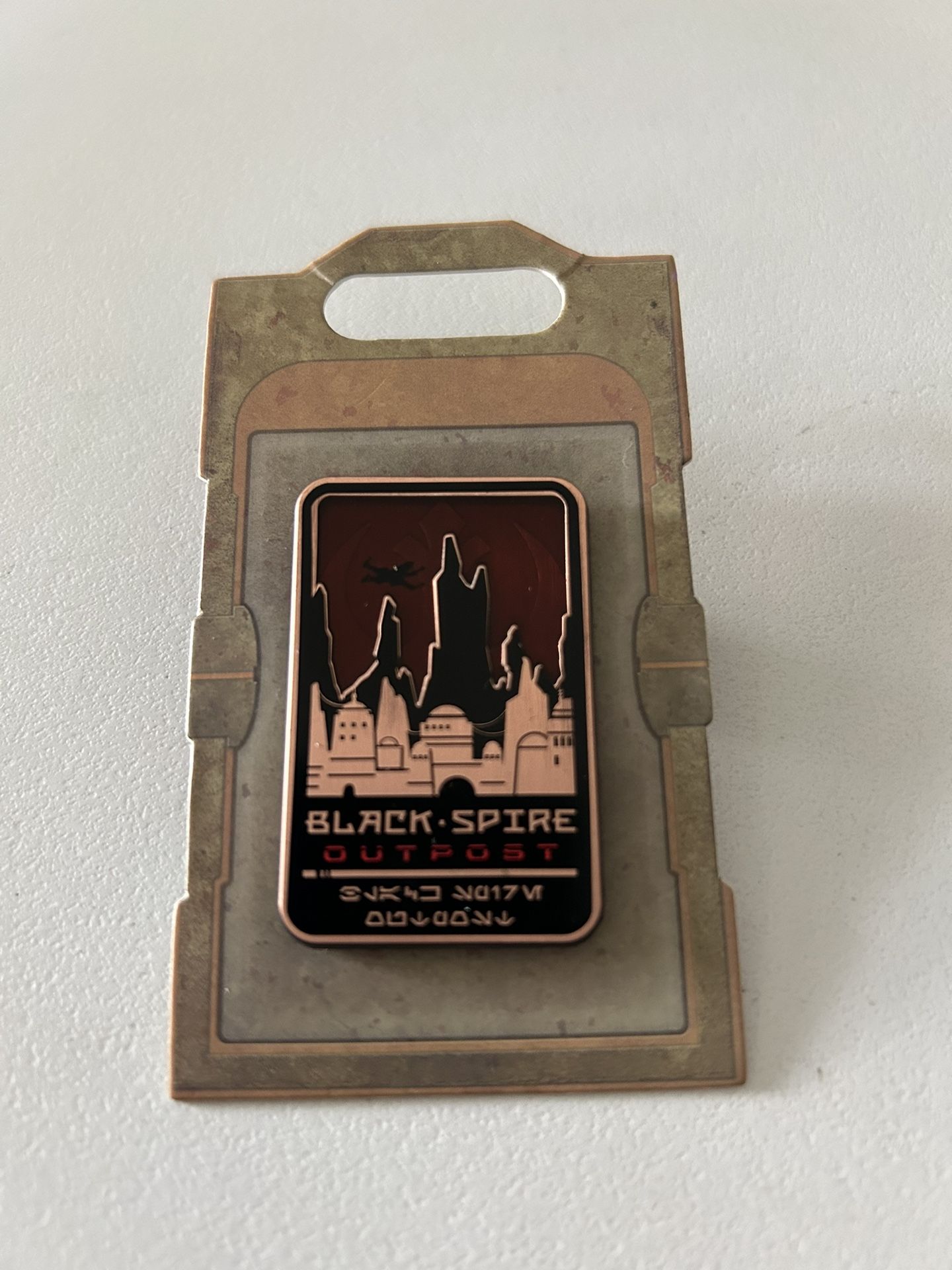 Disney Star Wars Galaxy’s Edge Black Spire Outpost Pin