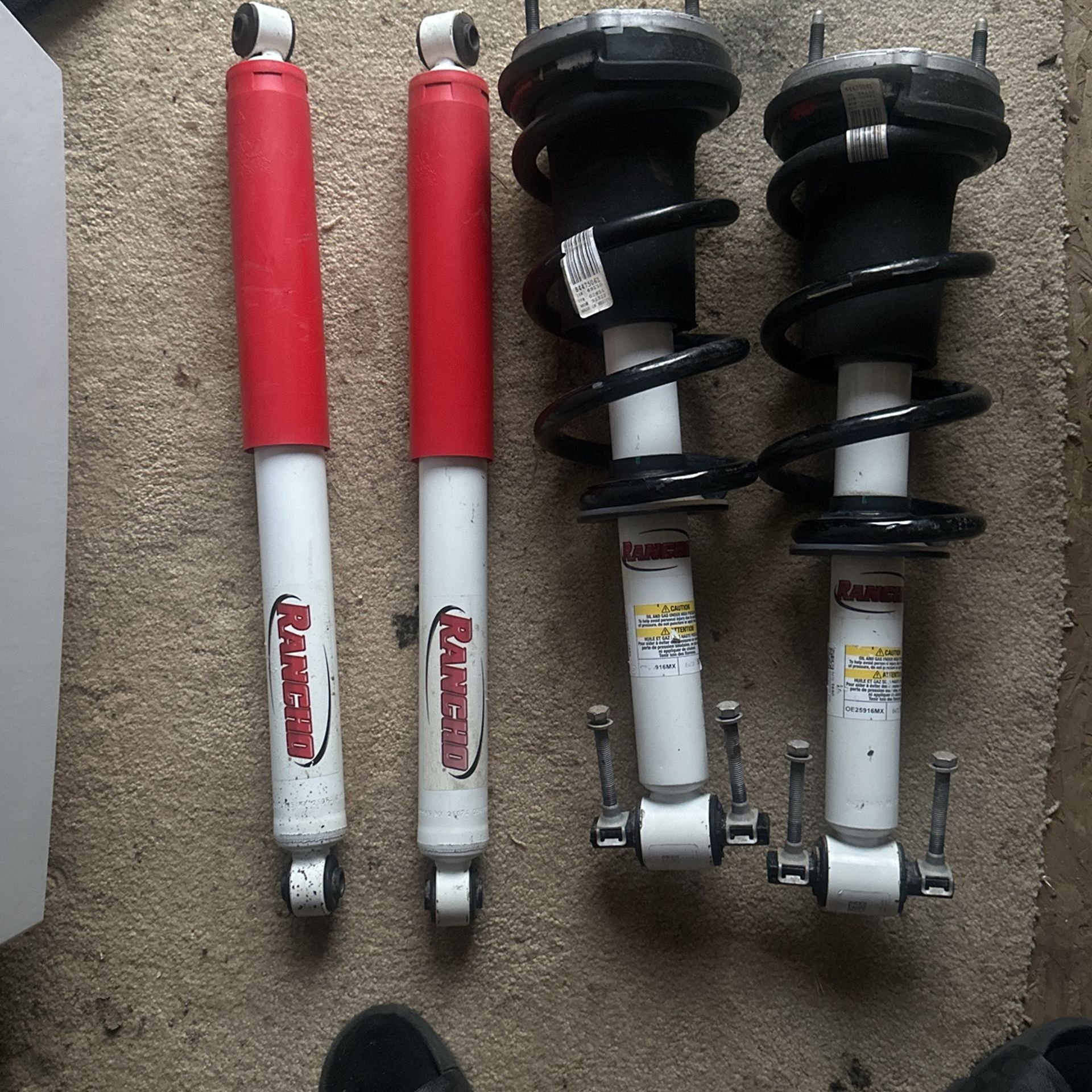 Rancho Shocks For GMC Sierra 2018-2024