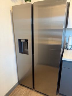 Samsung side by side refrigerator