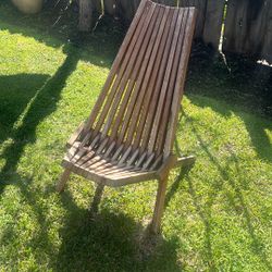 Outdoor Wood Folding Chairs 