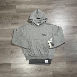 Grey Essentials Hoodie