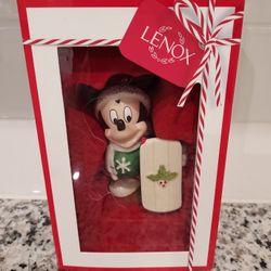 Disney Lenox Mickey Mouse Holiday Ornament 