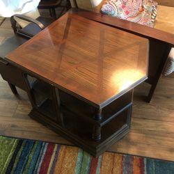 End Table Three Tiered