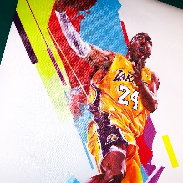 Kobe Bryant in Los Angeles print