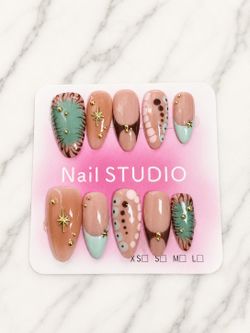✨ Handmade Luxury Press-On Nails | $15 | Buy 2 Get $3 Off ✨