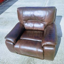 Leather Recliner 