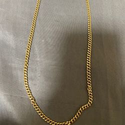 100% 14kt gold chain / I speak Spanish