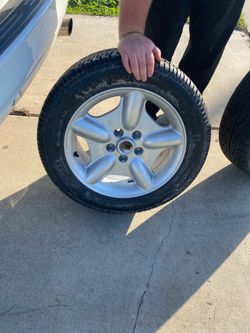 Spare wheel off a 1998 jaguar xk8