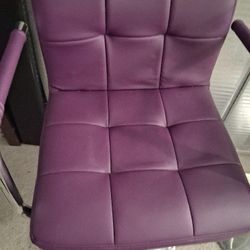 Purple Bar Stools Set Of 2 