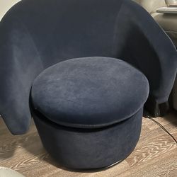 Navy Swivel  Chair