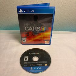 Project Cars PS4 Sony PlayStation 4 - 2015 Tested & Works Complete CIB Videogame